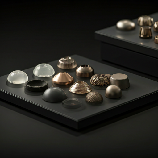 Finished 3D printed material samples