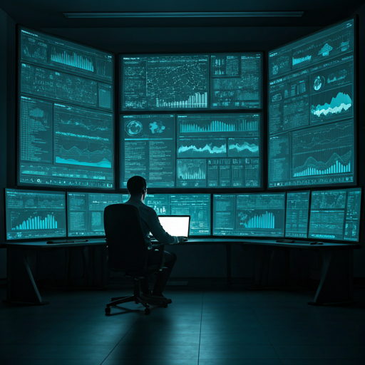 Security operations monitoring wall